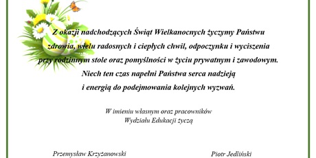 Życzenia Wielkanocne